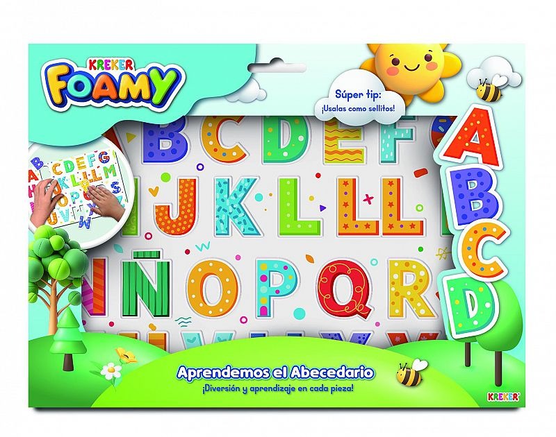 FOAMY ENCASTRE: APRENDIENDO ABC KREKER